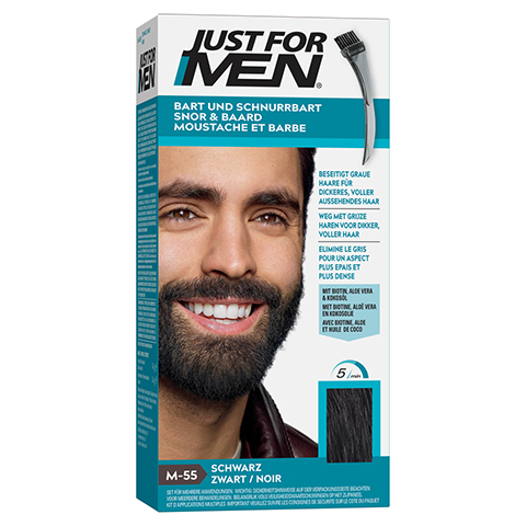 JUST for men Brush in Color Gel schwarz 28.4 Milliliter