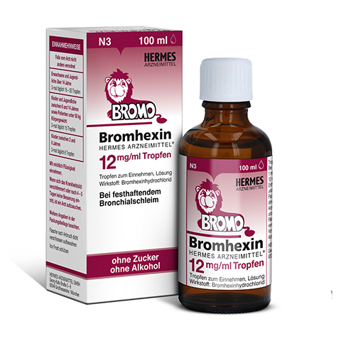 Bromhexin Hermes Arzneimittel 12mg/ml 100 Milliliter N3