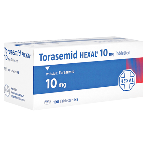 Torasemid HEXAL 10mg 100 Stck N3