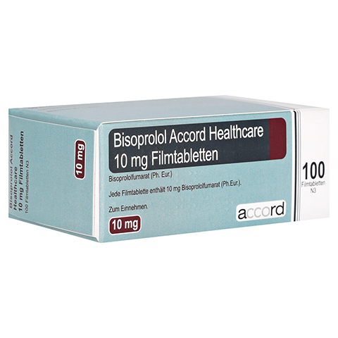 Bisoprolol Accord Healthcare 10mg 100 Stck N3