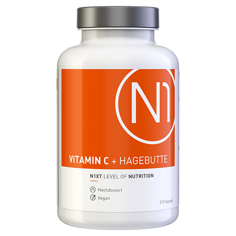 N1 Vitamin C+Hagebutte Kapseln 210 Stck