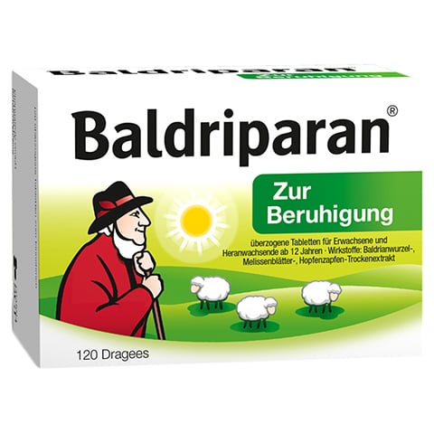BALDRIPARAN zur Beruhigung berzogene Tabletten 120 Stck
