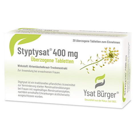 STYPTYSAT 400 mg berzogene Tabletten 30 Stck