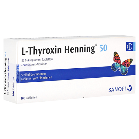L-Thyroxin Henning 50 100 Stück N3