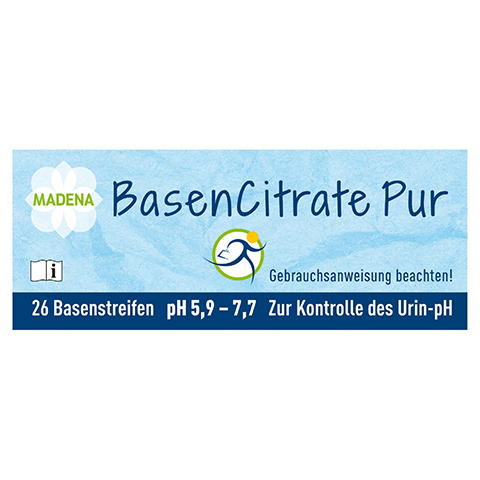 Basencitrate Pur Teststreifen ph 5,9-7,7 26 Stck