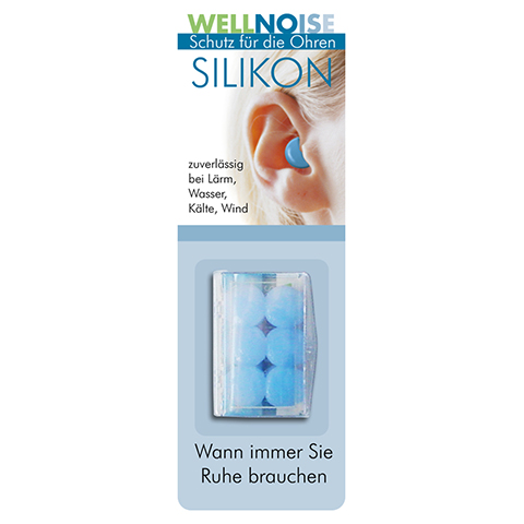 Wellnoise Ohrenstopfen blau Blister 3x2 Stück