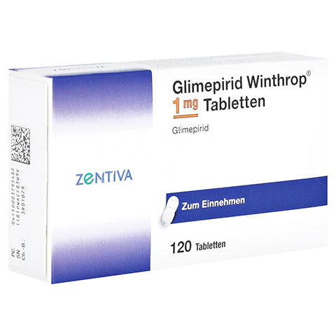 Glimepirid Winthrop 1mg 120 Stück N2