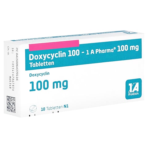 Doxycyclin 100-1A Pharma 10 Stck N1