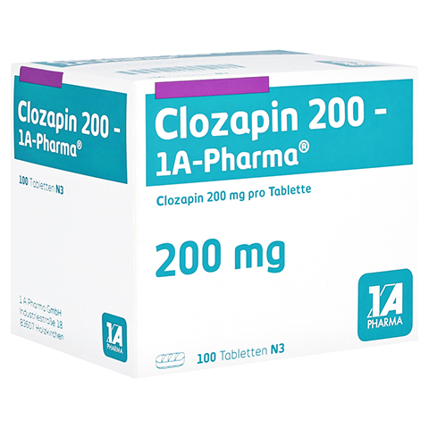 Clozapin 200-1A Pharma 100 Stck N3