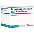 Atorvastatin-ratiopharm 40mg 100 Stck N3