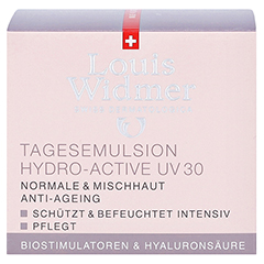 WIDMER Tagesemulsion Hydro-Active UV30 leicht parfmiert 50 Milliliter - Vorderseite