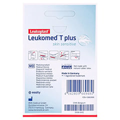 LEUKOMED T plus skin sensitive steril 5x7,2 cm 5 Stck - Rckseite