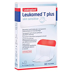 LEUKOMED T plus skin sensitive steril 5x7,2 cm