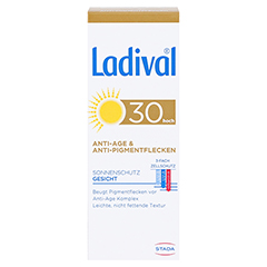 Ladival Sonnenschutz Gesicht Anti-Age & Anti-Pigmentflecken LSF 30 50 Milliliter - Vorderseite