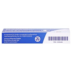 Paracetamol plus Coffein axicur 350mg/50mg 20 Stück N2 - Unterseite