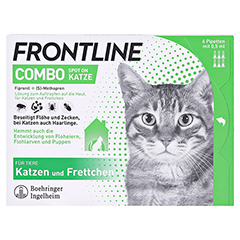 FRONTLINE Combo Spot on Katze Lsg.z.Auft.a.Haut 6 Stck - Vorderseite