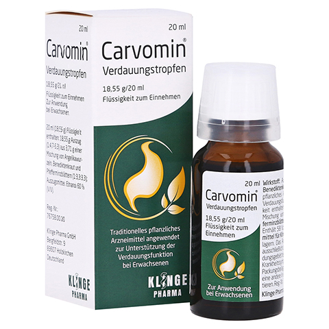 Carvomin Verdauungstropfen 20 Milliliter