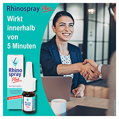 Rhinospray Plus 10ml Nasenspray bei Schnupfen & verstopfter Nase 10 Milliliter N1 - Info 1