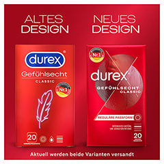 DUREX Gefühlsecht classic Kondome 20 Stück - Info 2