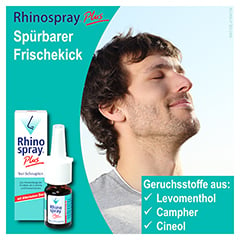 Rhinospray Plus 10ml Nasenspray bei Schnupfen & verstopfter Nase 10 Milliliter N1 - Info 9