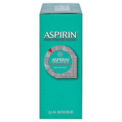 Aspirin 500mg 20 Stück - Linke Seite