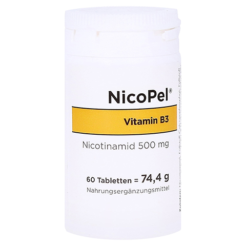 NICOPEL Nicotinamid 500 mg Kapseln 60 Stck