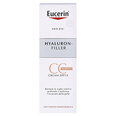 EUCERIN Anti-Age Hyaluron-Filler CC Cr.mitt.LSF 15 50 Milliliter - Rückseite
