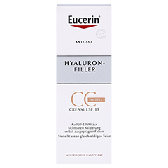 EUCERIN Anti-Age Hyaluron-Filler CC Cr.mitt.LSF 15 50 Milliliter - Vorderseite