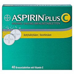 Aspirin plus C 40 Stück - Vorderseite