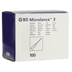 BD MICROLANCE Kanle 22 G 1 0,7x25 mm 100 Stck