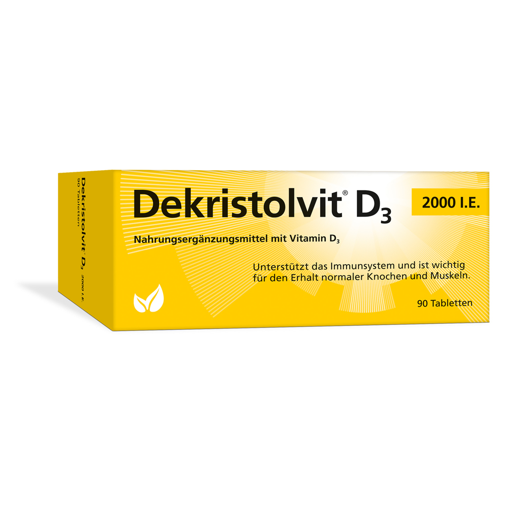Dekristolvit D3 2 000 I E Tabletten 90 Stuck Online Bestellen Medpex Versandapotheke