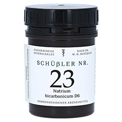 SCHSSLER NR.23 Natrium bicarbonicum D 6 Tabletten 400 Stck