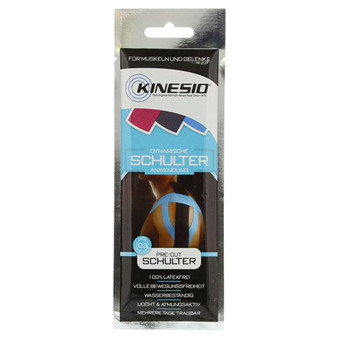 KINESIO Pre Cut Schulter Anwendung 1 Packung