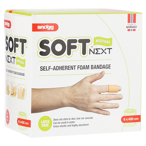 SNOEGG Soft Next Pfl.6 cmx4,5 m latexfrei hautf. 1 Stck
