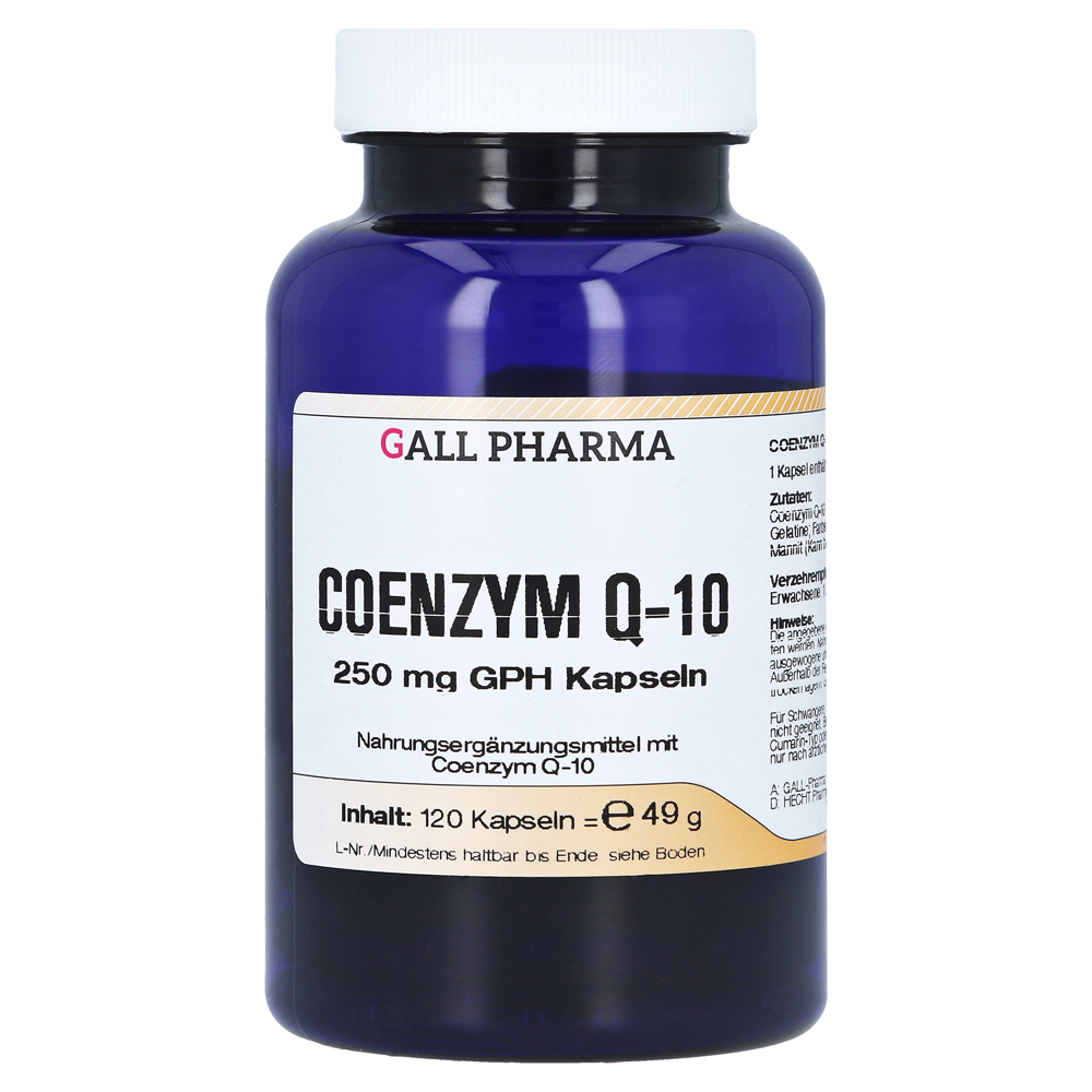 COENZYM Q10 250 mg GPH Kapseln 120 Stück online bestellen ...