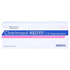 Clotrimazol Aristo 2% 20 Gramm N2 - Vorderseite