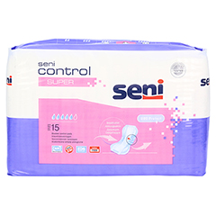 SENI Control Inkontinenzeinlage super 15 Stück - Vorderseite