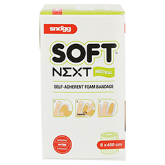SNOEGG Soft Next Pfl.6 cmx4,5 m latexfrei hautf. 1 Stck - Linke Seite