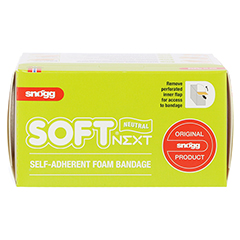 SNOEGG Soft Next Pfl.6 cmx4,5 m latexfrei hautf. 1 Stck - Oberseite