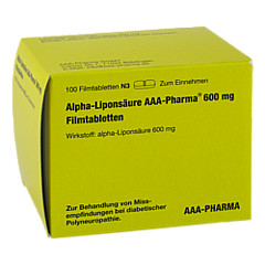 Alpha-Liponsure AAA-Pharma 600mg