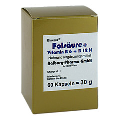 FOLSURE+VITAMIN B6+B12 Komplex N Kapseln