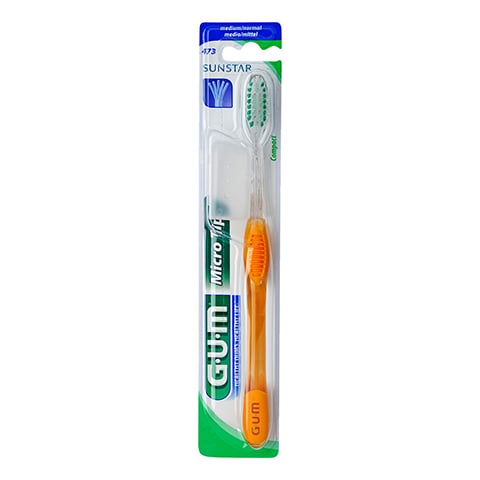 GUM MicroTip kompakt Zahnbürste medium 1 Stück