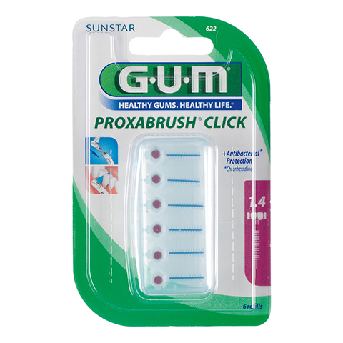 Gum Proxabrush Click Nachf.Kerze 6 Stck