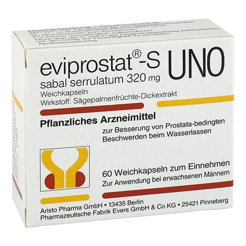 Eviprostat-S Sabal serrulatum 320 Uno 60 Stück N1