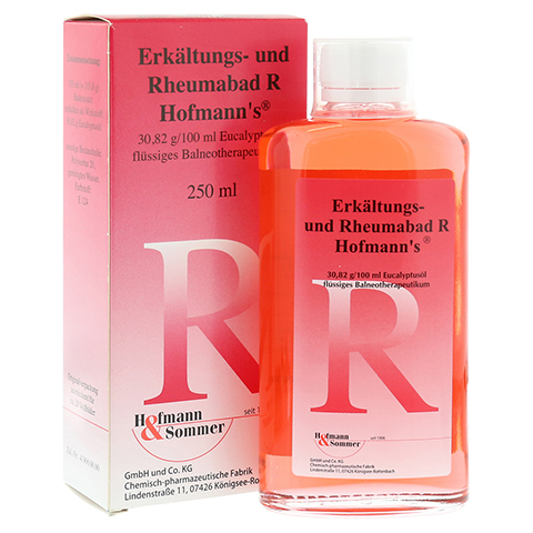 Erkltungs- und Rheumabad R Hofmanns 250 Milliliter