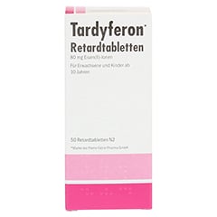 Tardyferon Depot-Eisen(II)-sulfat 80mg 50 Stck N2 - Vorderseite