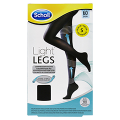 SCHOLL Light LEGS Strumpfhose 60den S schwarz 1 Stck - Vorderseite