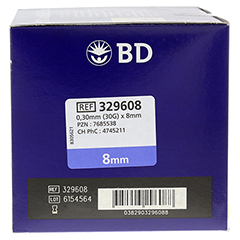 BD AUTOSHIELD Duo Sicherheits-Pen-Nadeln 8 mm 100 Stck - Linke Seite