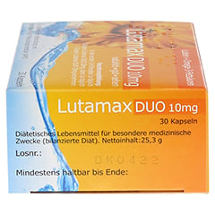 LUTAMAX Duo 10 mg Kapseln 30 Stück - Rechte Seite
