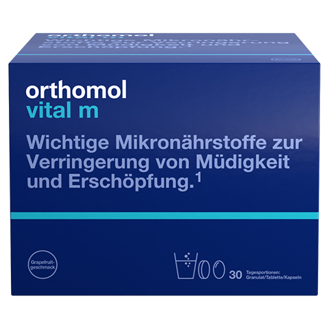 Orthomol Vital m Granulat/Tablette/Kapseln Grapefruit 30 Stück
